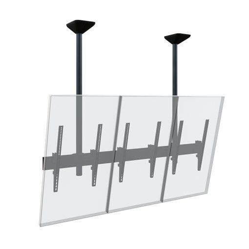 Hagor comPROnents® Menuboard Deckenhalterung für 3 Displays 46-65 Zoll