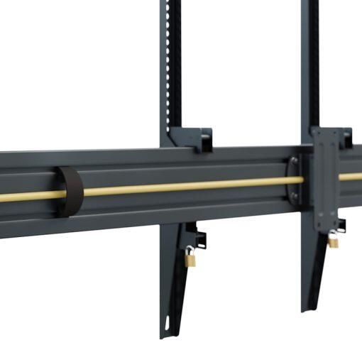 Hagor comPROnents® Menuboard Wandhalterung für 2 Displays 75-86 Zoll