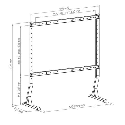 Hagor Tablestand BL XXL Tischstandsystem