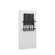 Hagor CON-Line® Big W Counterbalanced 60-90kg Medienstele Boden-Wand-Montage