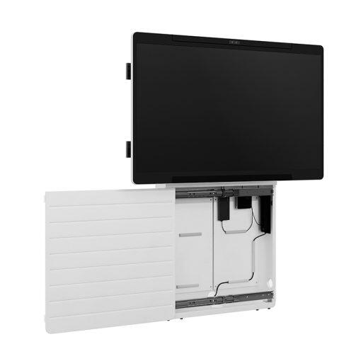 Hagor CON-Line® Big W Cisco WebEx Board Pro 75″ Medienstele Boden-Wand-Montage