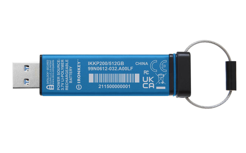 Kingston IronKey Keypad 200 - USB-Stick - 512 GB
