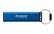 Kingston IronKey Keypad 200 - USB-Stick - 512 GB