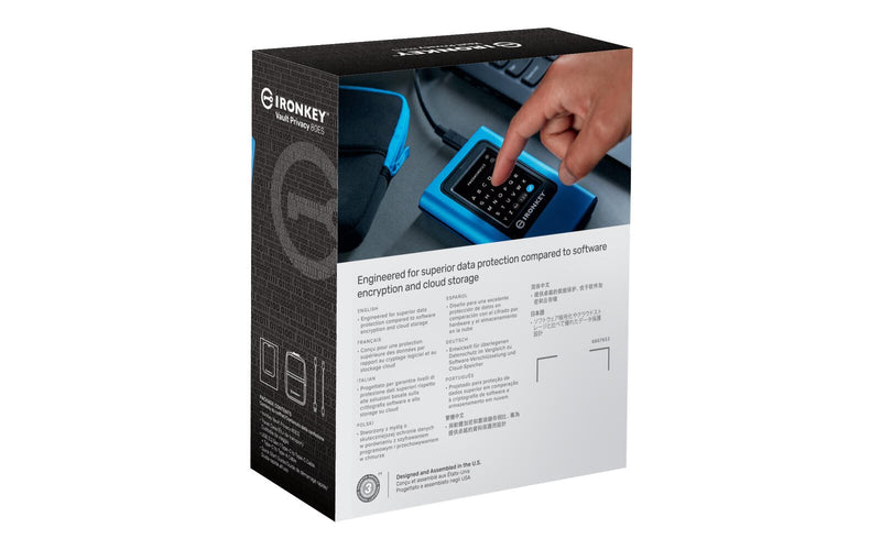 Kingston IronKey Vault Privacy 80 externe SSD - 960 GB