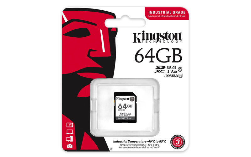 Kingston Technology 64G SDXC Industrial pSLC Speicherkarte 64 GB