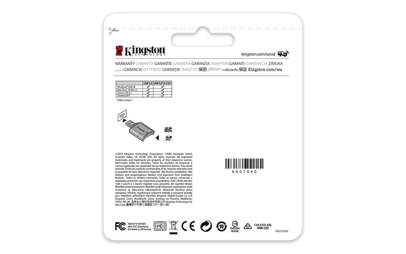 Kingston MobileLite Plus SD Kartenleser - USB 3.2 Gen 1