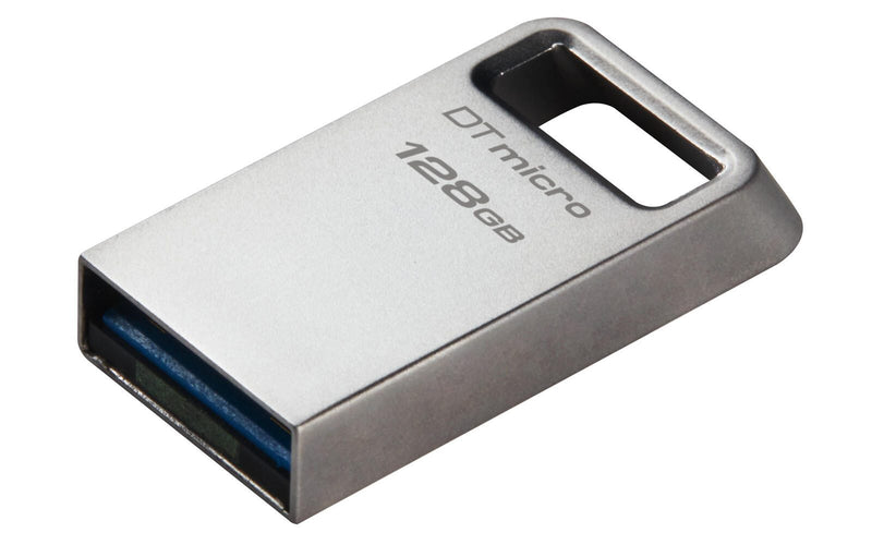 Kingston Technology 128GB DataTraveler Micro 200MB/s Metal USB 3.2 Gen 1 USB-Stick 128 GB
