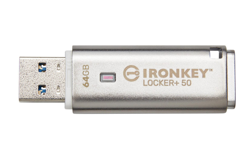 Kingston IronKey Locker+ 50 USB-Stick 64 GB