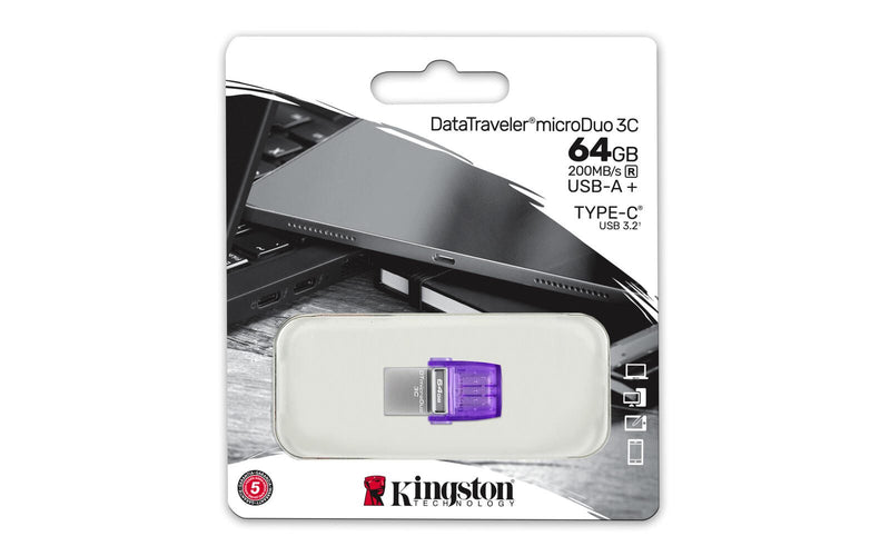 Kingston DataTraveler microDuo 3C USB-Stick 64 GB
