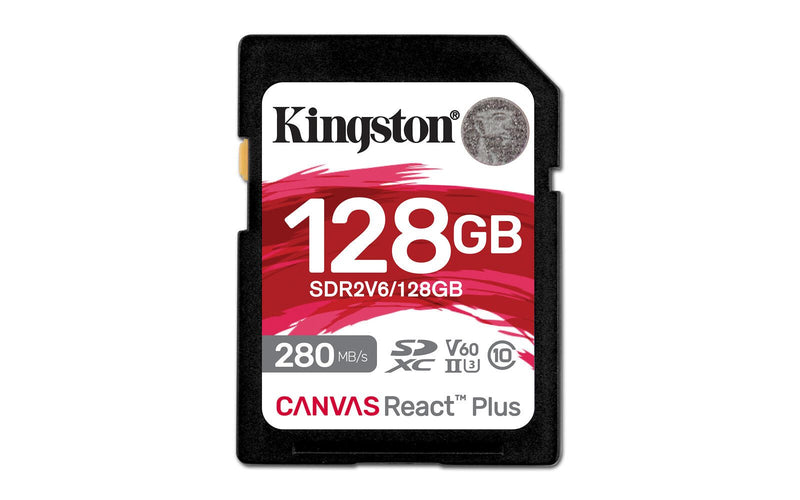 Kingston Canvas React Plus Speicherkarte 128 GB