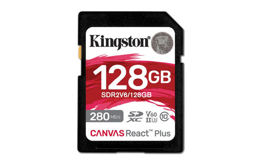 Kingston Canvas React Plus Speicherkarte 128 GB