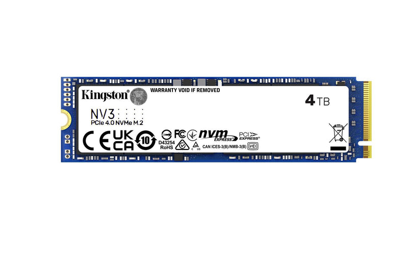 Kingston NV3 - M.2 2280 NVMe SSD - 4TB