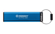 Kingston IronKey Keypad 200 - USB-Stick - 256 GB