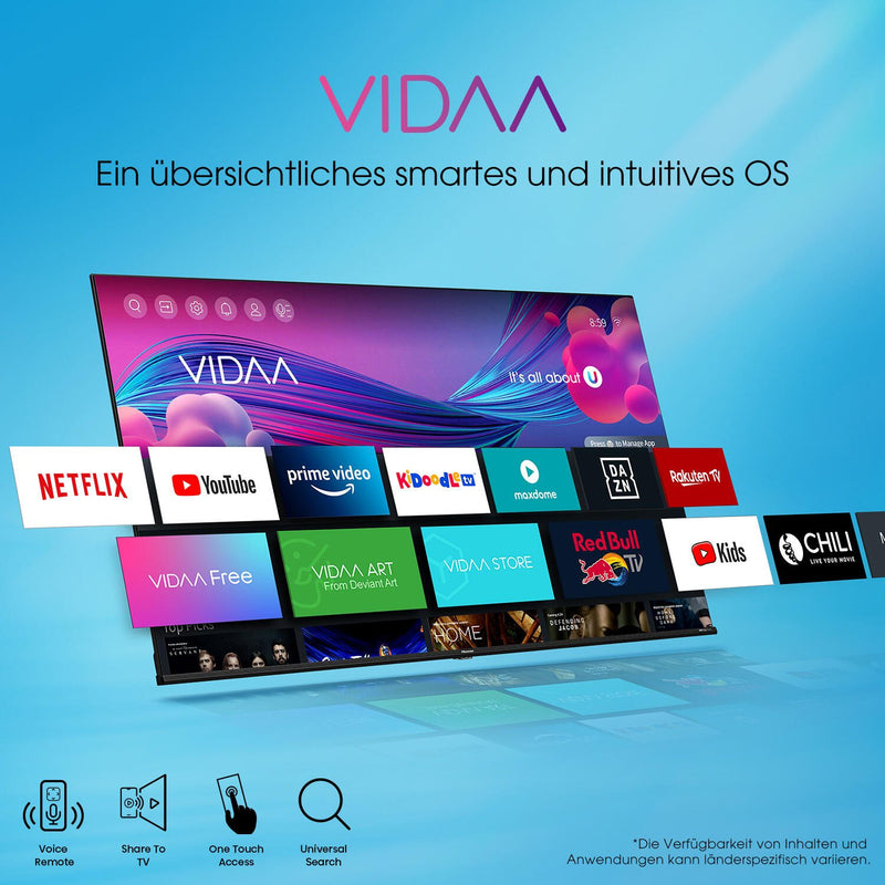 Hisense 65E78HQ QLED Fernseher 165,1 cm 65 Zoll
