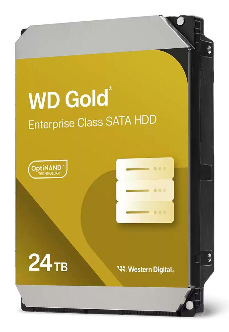 WD Gold Enterprise SATA HDD - 24 TB