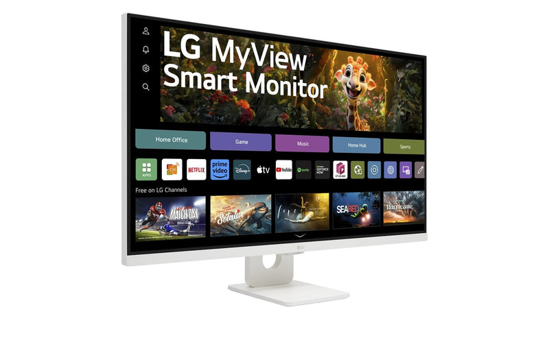 LG MyView 32SR73U-W 4K UHD Smart Monitor 80 cm (31.5')