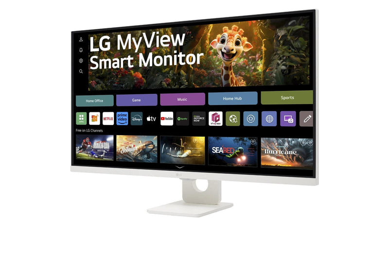 LG MyView 32SR73U-W 4K UHD Smart Monitor 80 cm (31.5')