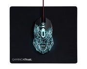 Trust Gaming Gamer-Maus und Mauspad - Schwarz