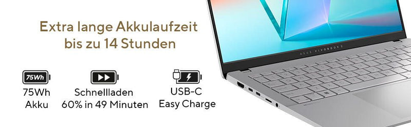 ASUS Vivobook S 14 M5406KA-QD037W AMD Ryzen AI 7 350 Notebook 35,6 cm (14')