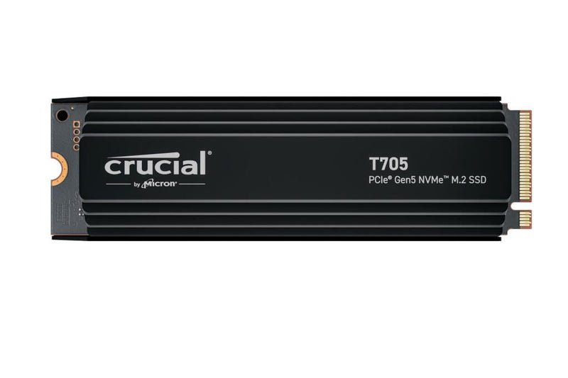 Crucial T705 M.2 SSD - 1 TB mit Kühlkörper