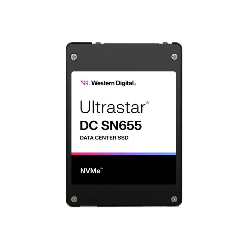 WD Ultrastar DC SN655 U.3 SSD - 15,4 TB, ISE