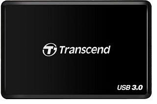 Transcend RDF2 CFast 2.0 USB 3.0 Kartenleser, Schwarz