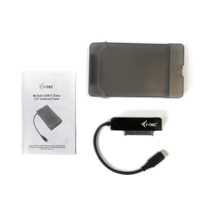 i-tec MySafe USB-C 3.1 Gen. 2 Easy Gehäuse für 2.5' SATA Festplatten