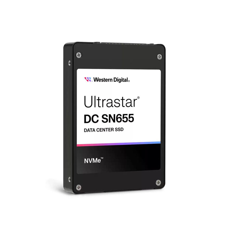 WD Ultrastar DC SN655 U.3 SSD - 15,4 TB, ISE