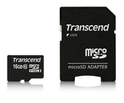 Transcend TS16GUSDHC10 microSDHC Speicherkarte 16 GB