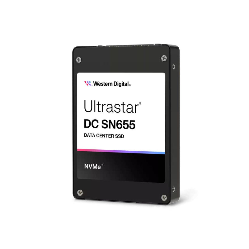 WD Ultrastar DC SN655 U.3 SSD - 15,4 TB, ISE