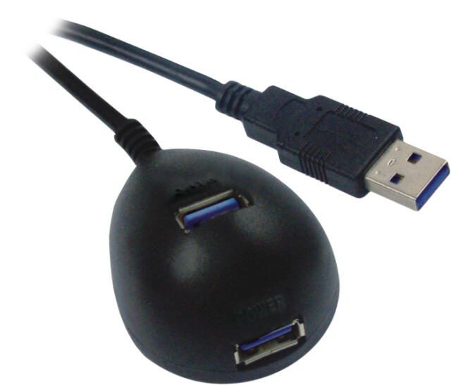 EFB Elektronik EB458V2 USB 3.0 Desktop Verlängerung 1,8m