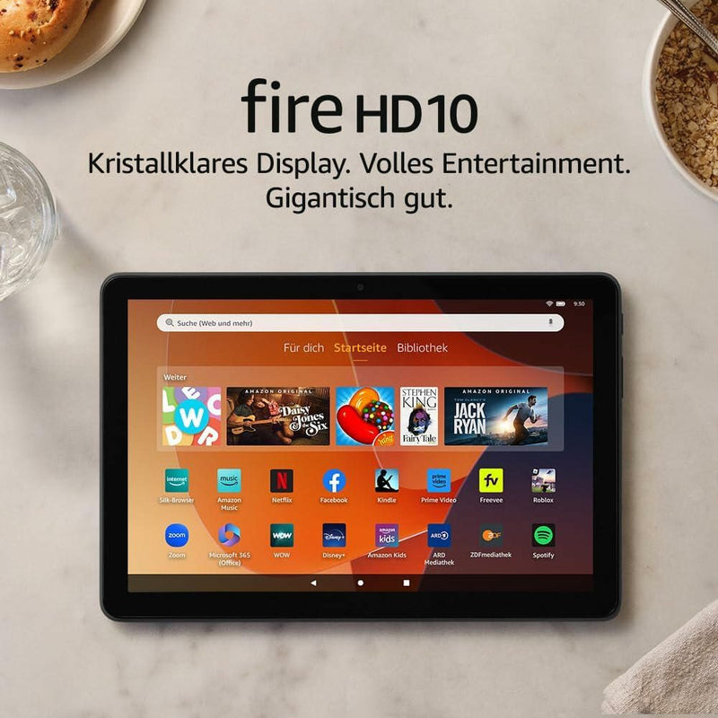 Amazon Fire HD 10 Tablet 32 GB 25,6 cm (10.1') Schwarz