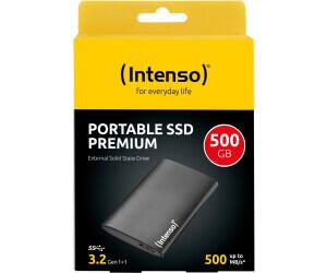 Intenso externe SSD PREMIUM 2TB, USB 3.2 Gen 1x1 Alu schwarz