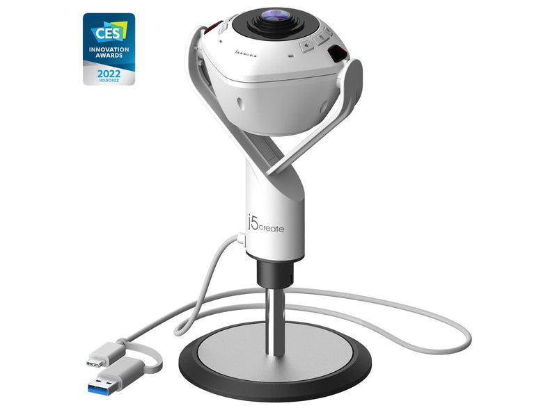 j5create 360° All Around Webcam with Speakerphone