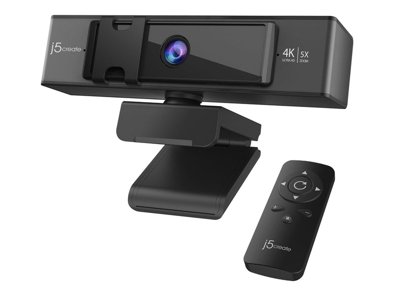 j5create USB 4K ULTRA HD Webcam (Includes Remote Control)