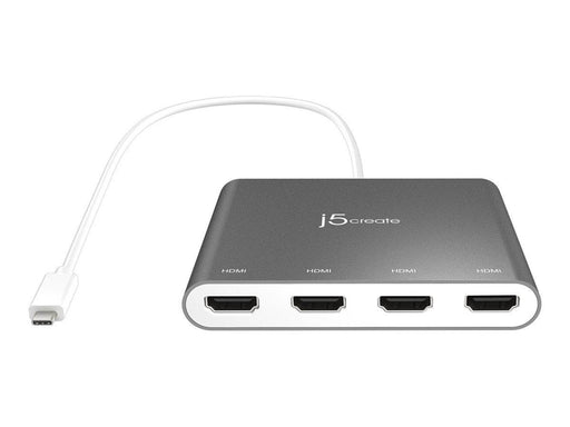 j5create USB-C to 4-Port HDMI Multi Monitor Adapter