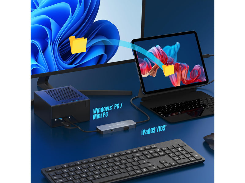 j5create Wormhole Switch CrossLink USB-C HUB