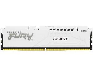 Kingston FURY™ Beast DDR5 Speicher 16GB 5200MT/s CL40 DIMM Weiß XMP