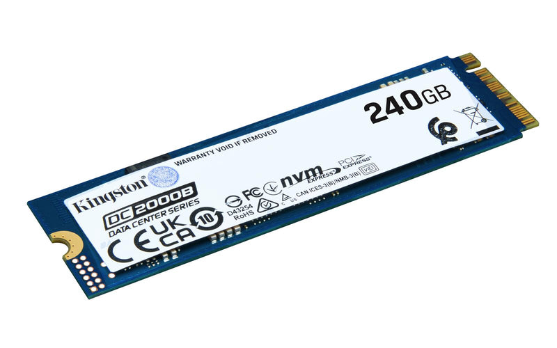 Kingston DC2000B PCIe 4.0 NVMe M.2 SSD - 240GB
