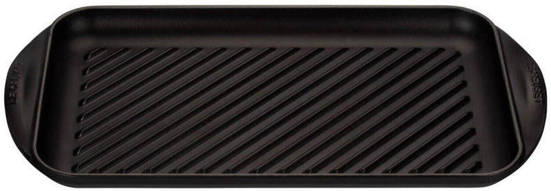 Le Creuset Grillplatte, schwarz