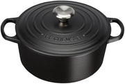Le Creuset Bräter 24cm, mattschwarz