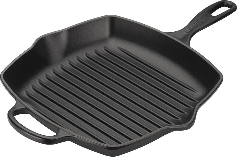 Le Creuset quadratische Grillpfanne 26cm, schwarz