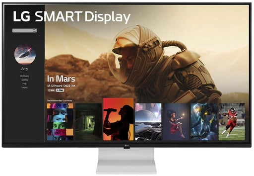 LG 43SQ700S-W Smart Monitor 107,9cm (42,5 Zoll), Weiß