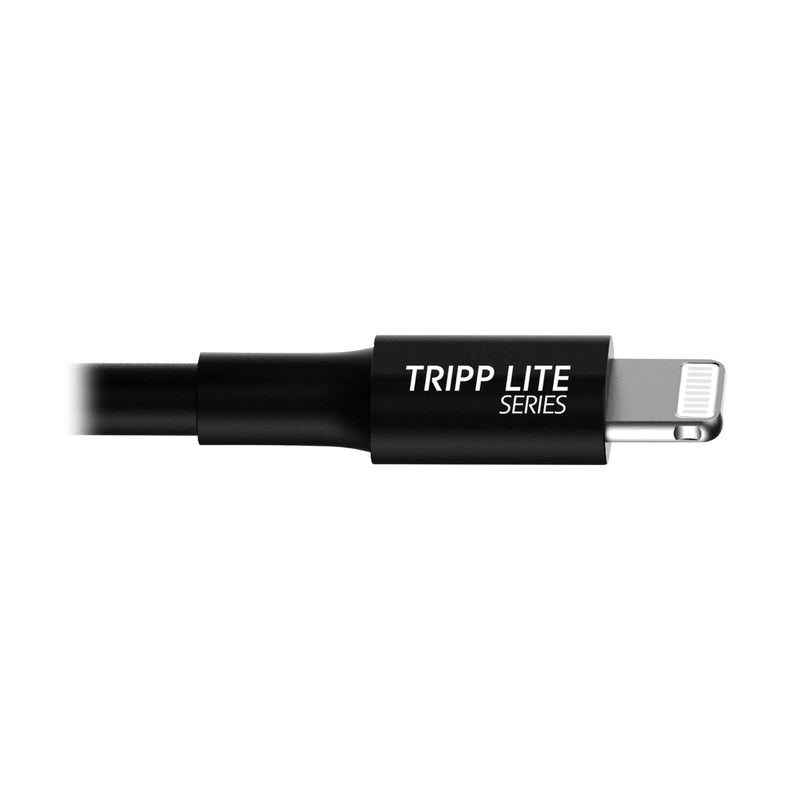 Eaton Tripp Lite Series USB-A zu Lightning Sync/Charge Kabel, MFi Certified - Schwarz, Stecker/Stecker, USB 2.0, 6 ft. (
