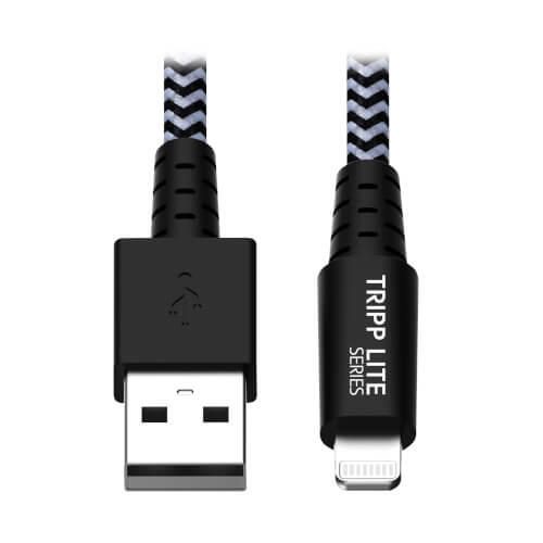 Eaton Tripp Lite Series Heavy-Duty USB-A zu Lightning Sync/Ladekabel, MFi-zertifiziert - Stecker/Stecker, USB 2.0, 6 ft.
