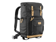 mantona Luis Photo Backpack Black Retro