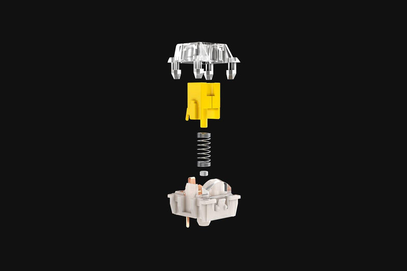 Razer Mechanical Switches - Lineare und lautlose mechanische Switches, gelb