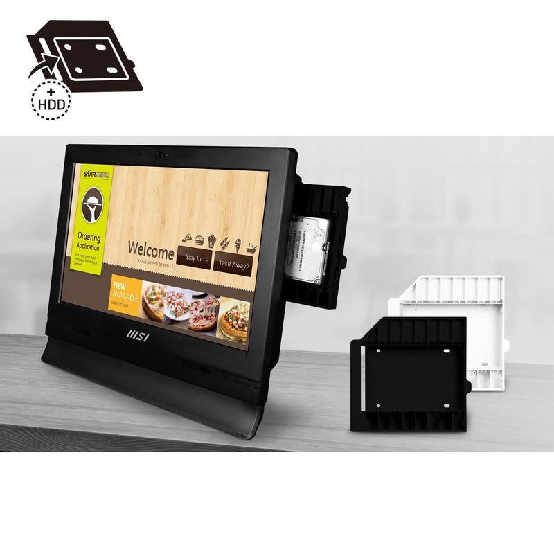 MSI PRO AP162T ADL-018XDE All-in-One-PC 40 cm (15,6') Schwarz
