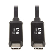 Eaton Tripp Lite Series Thunderbolt 3 USB-C Kabel 1,5m, schwarz