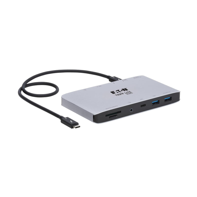 Eaton Tripp Lite Series Thunderbolt 3 Dock mit USB-C Compatibility, Dual Display - 8K DisplayPort, USB 3.2 Gen 2 10G, US